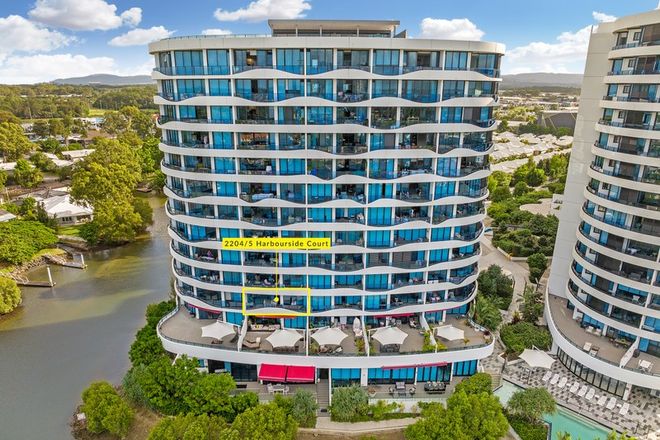Picture of 2204/5 Harbour Side Court, BIGGERA WATERS QLD 4216