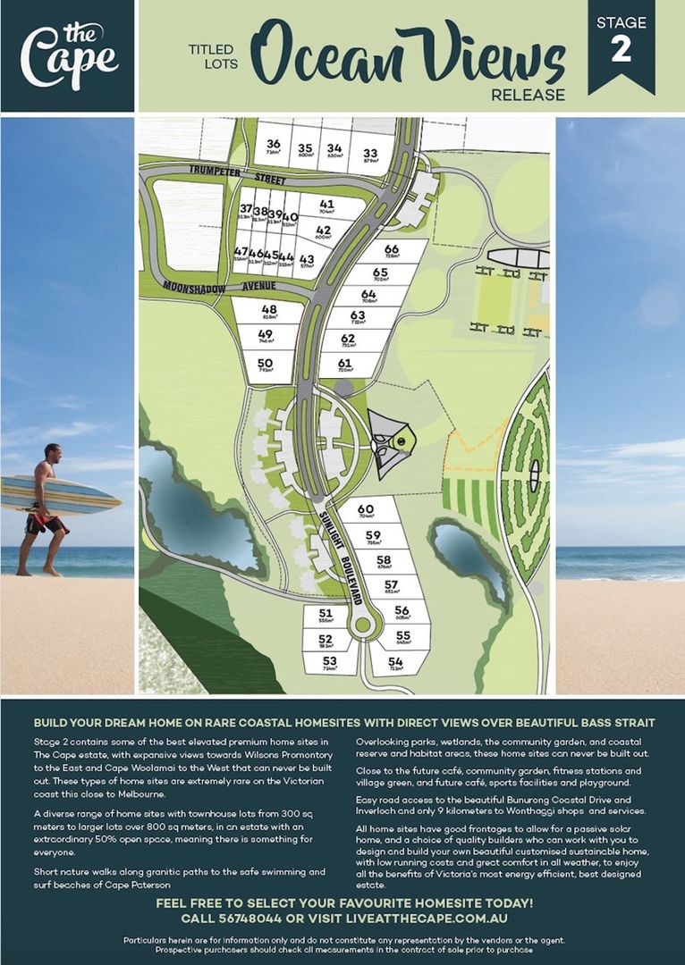 Lot 34 TRUMPETER STREET, Cape Paterson VIC 3995, Image 1