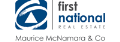 _Archived_First National Maurice Mcnamara & Co's logo