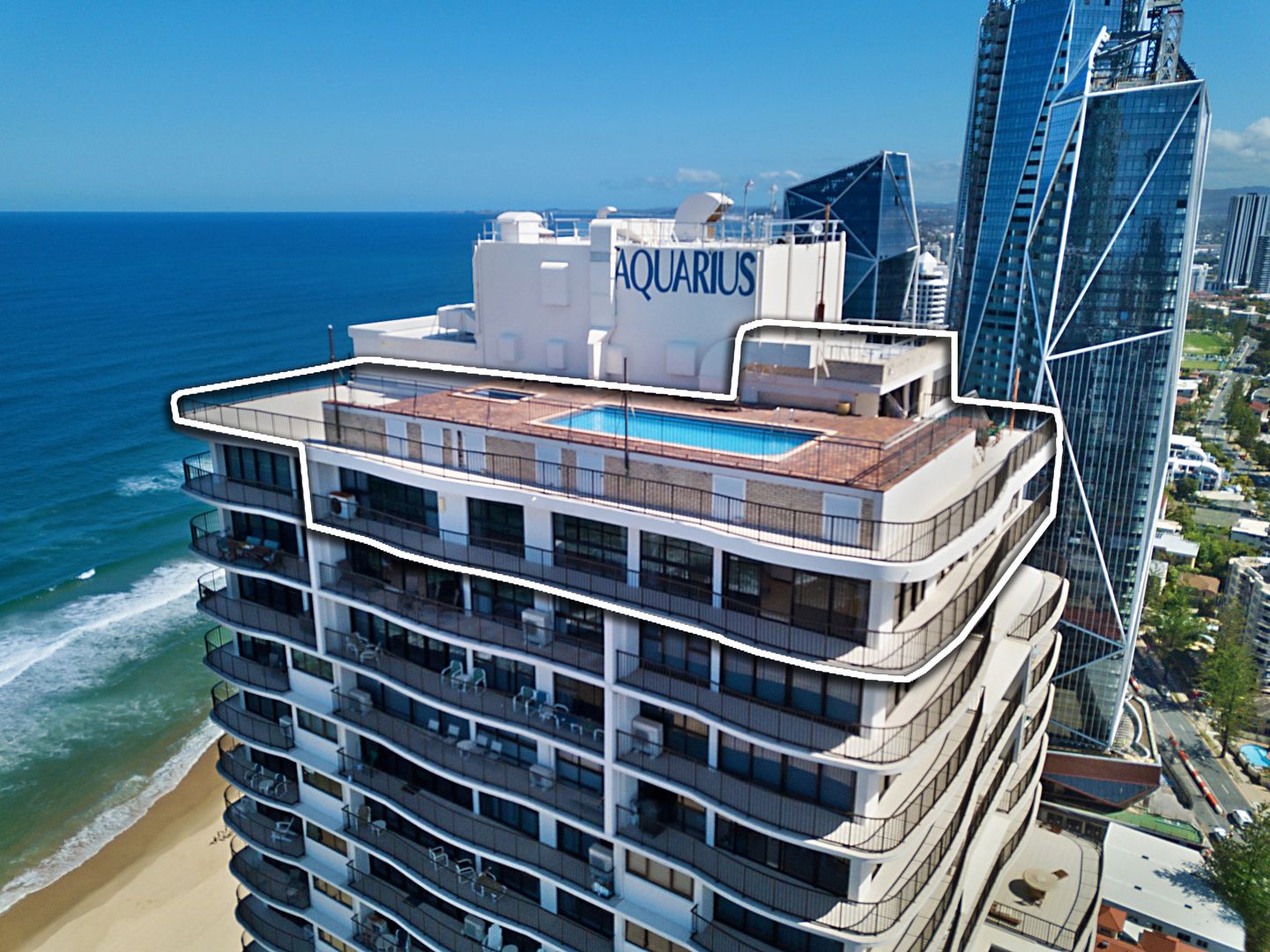 Penthouse Aquarius/4 Old Burleigh Road, Surfers Paradise QLD 4217