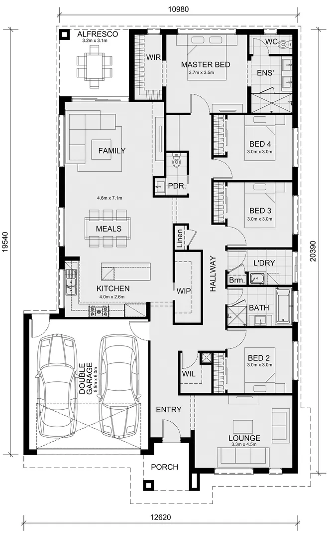 Mimosa Homes Proudly Presents the Allendale 253 - View 2