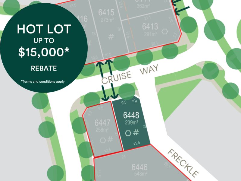 Vacant land in Lot 6448# (Aurora) Cruise way, WOLLERT VIC, 3750