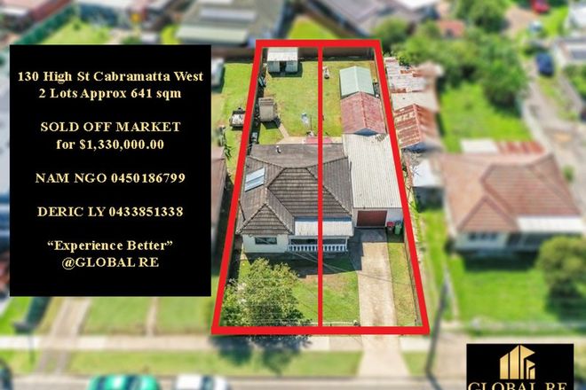 Picture of 130 High Street, CABRAMATTA WEST NSW 2166