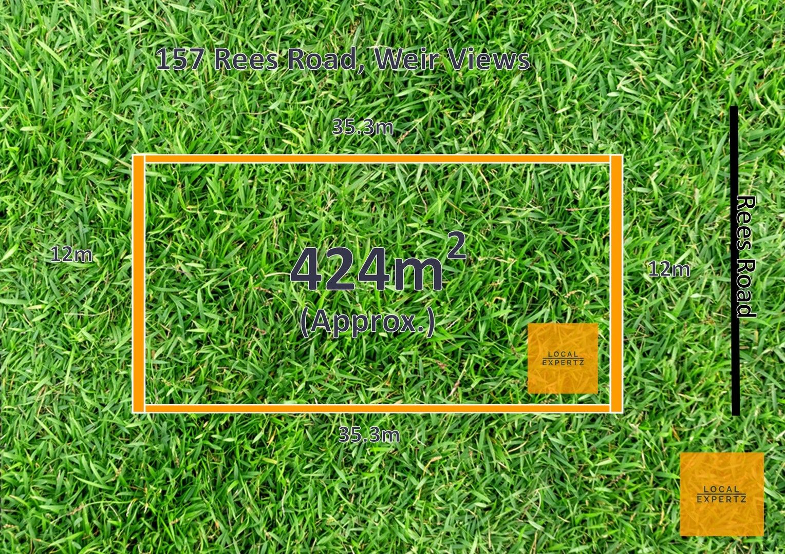 Vacant land in 157 Rees Road, WEIR VIEWS VIC, 3338