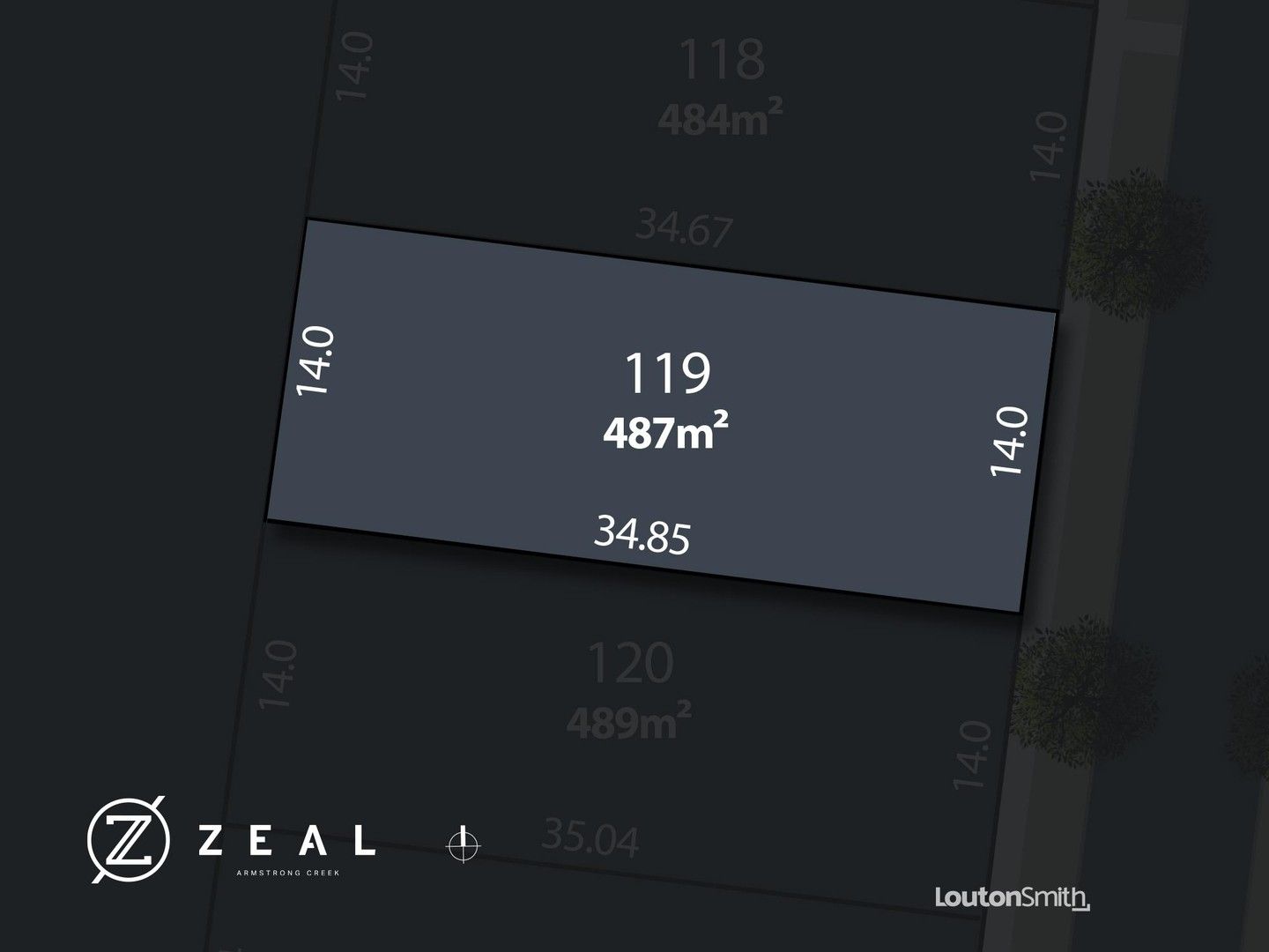Vacant land in Lot 119/430 Horseshoe Bend Road, ARMSTRONG CREEK VIC, 3217