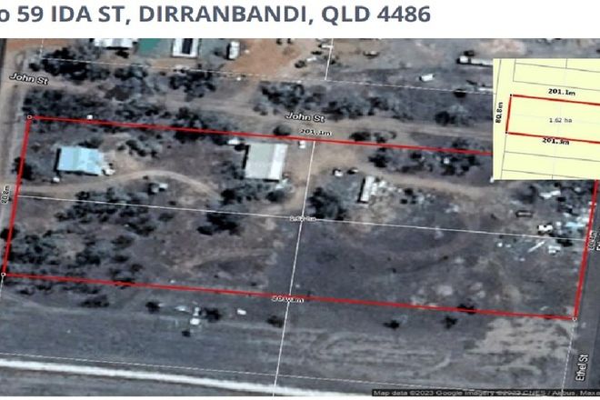 Picture of 53 Ida Street, DIRRANBANDI QLD 4486