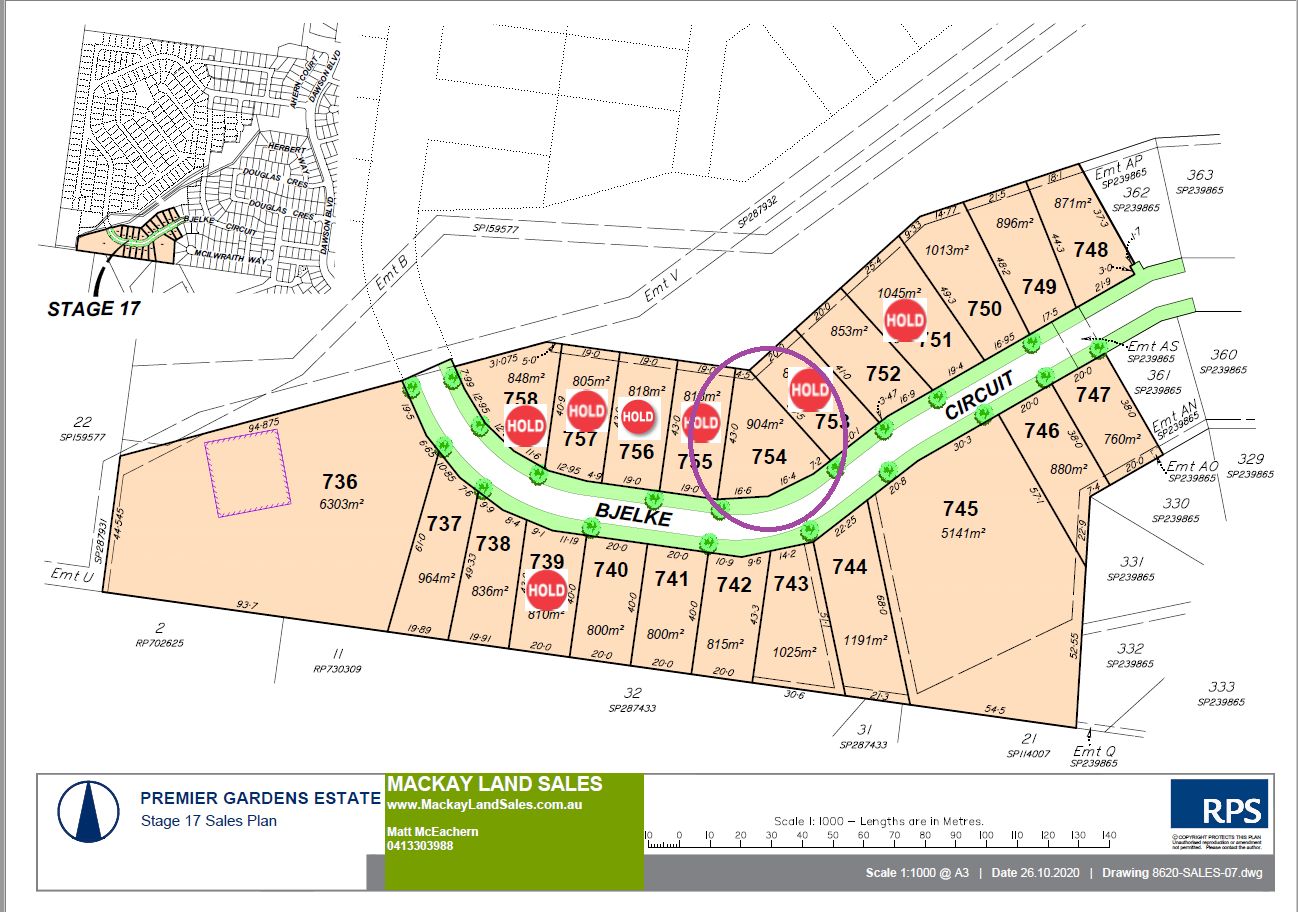Vacant land in Lot 754 Bjelke Cct, RURAL VIEW QLD, 4740