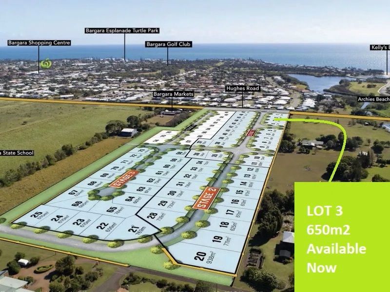 LOT 3 BEACH LINKS ESTATE, Bargara QLD 4670, Image 1