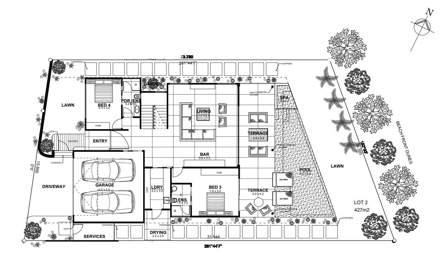 Lot 2/5 Ocean Dune Court, Agnes Water QLD 4677 Domain