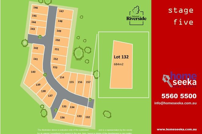 Picture of Stage 5 - Lot 132 Oakwood Rive/13 Benson Drive, WARRNAMBOOL VIC 3280