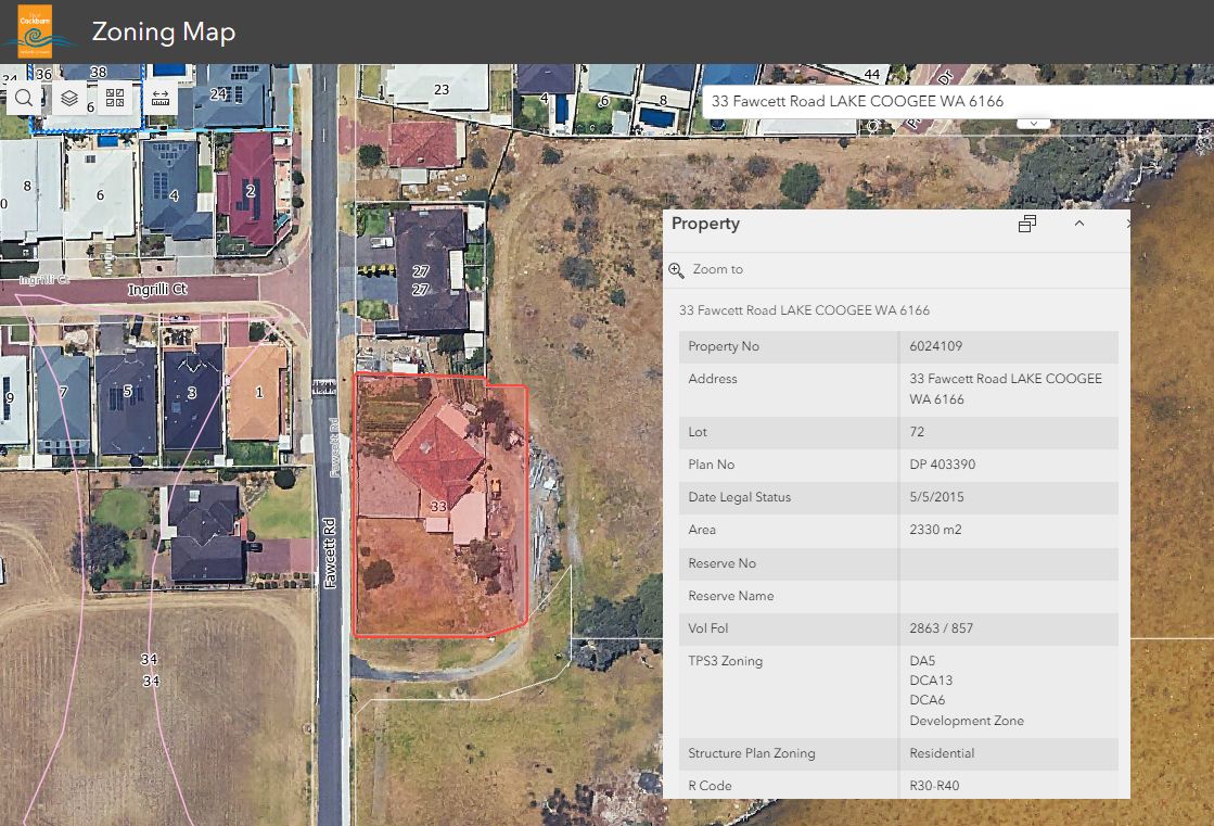 33 Fawcett Road, Lake Coogee WA 6166 Domain