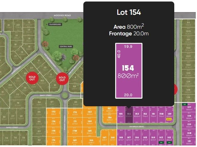 New land in Lot 155 Daybreak Drive, BARGARA QLD, 4670