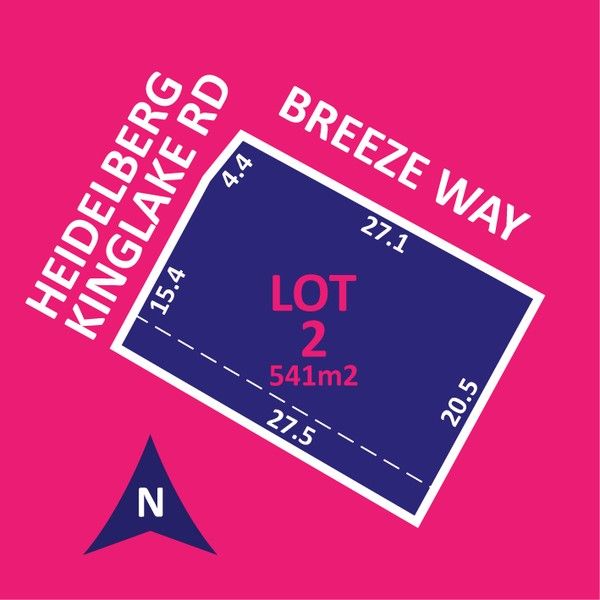 Vacant land in 2 Breeze Way, WATTLE GLEN VIC, 3096