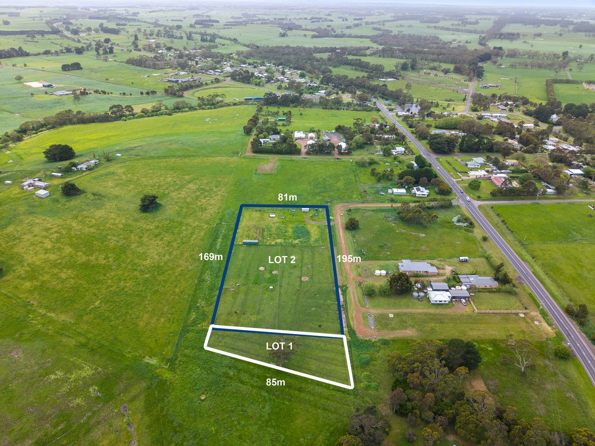 Vacant land in 1 & 2/21 Monks Lane, PANMURE VIC, 3265