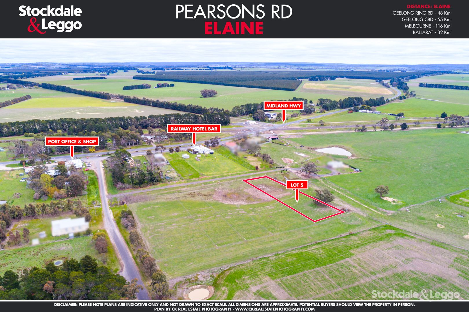 Lot 5 Pearsons Road, Elaine VIC 3334, Image 2