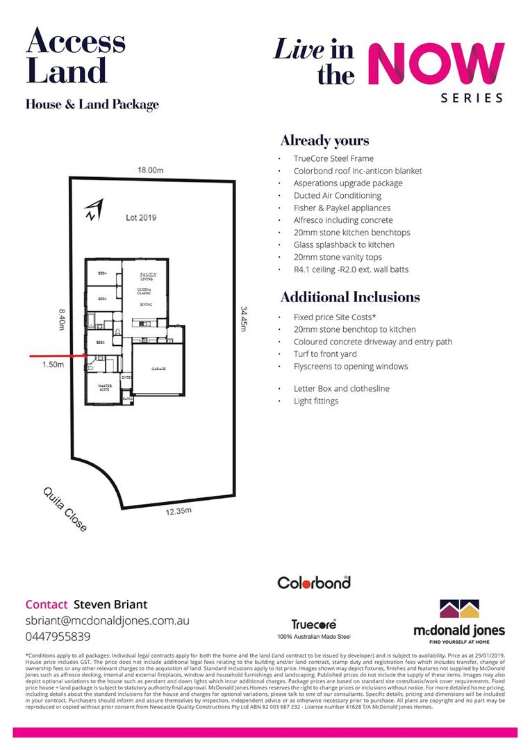 Lot 2019 Ouita Close, Greta NSW 2334, Image 1