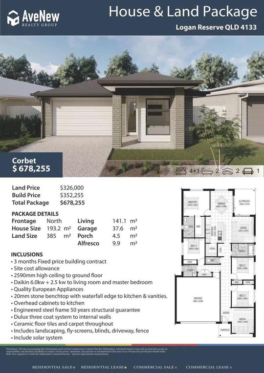 Logan Reserve QLD 4133 4 beds house for Sale 2017846504 Domain