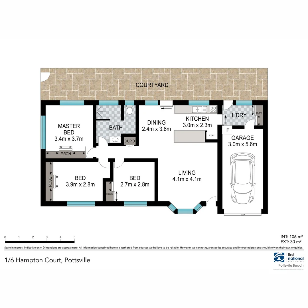 1/6 Hampton Court, Pottsville NSW 2489 | Domain