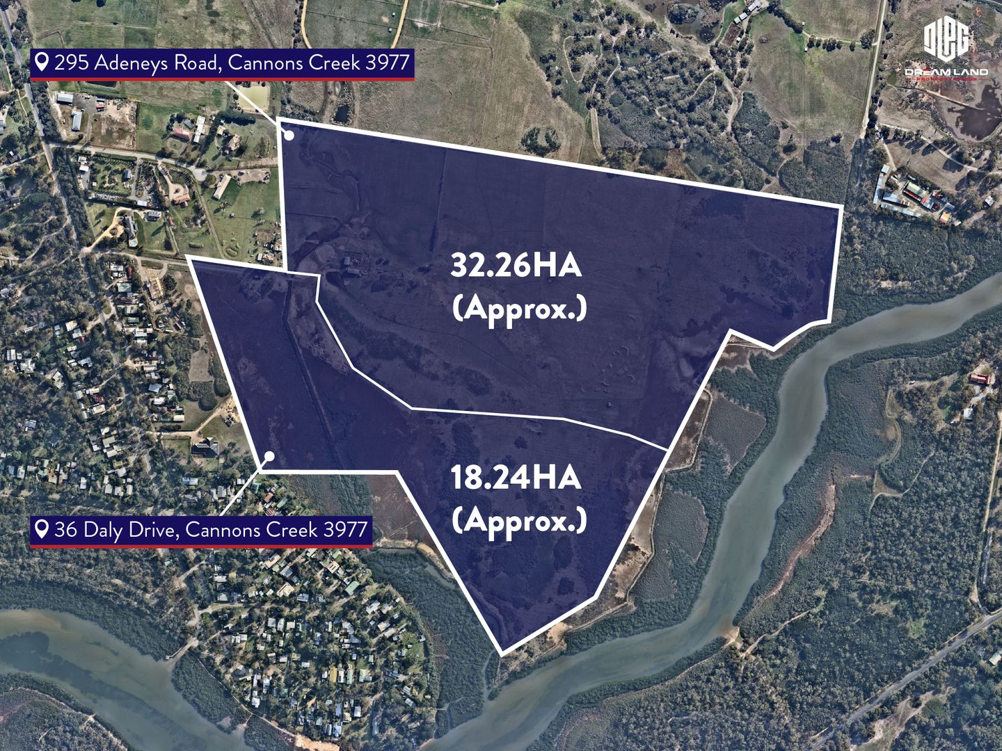 36 DALY DRIVE AND 295 ADENEYS ROAD, Cannons Creek VIC 3977 Domain