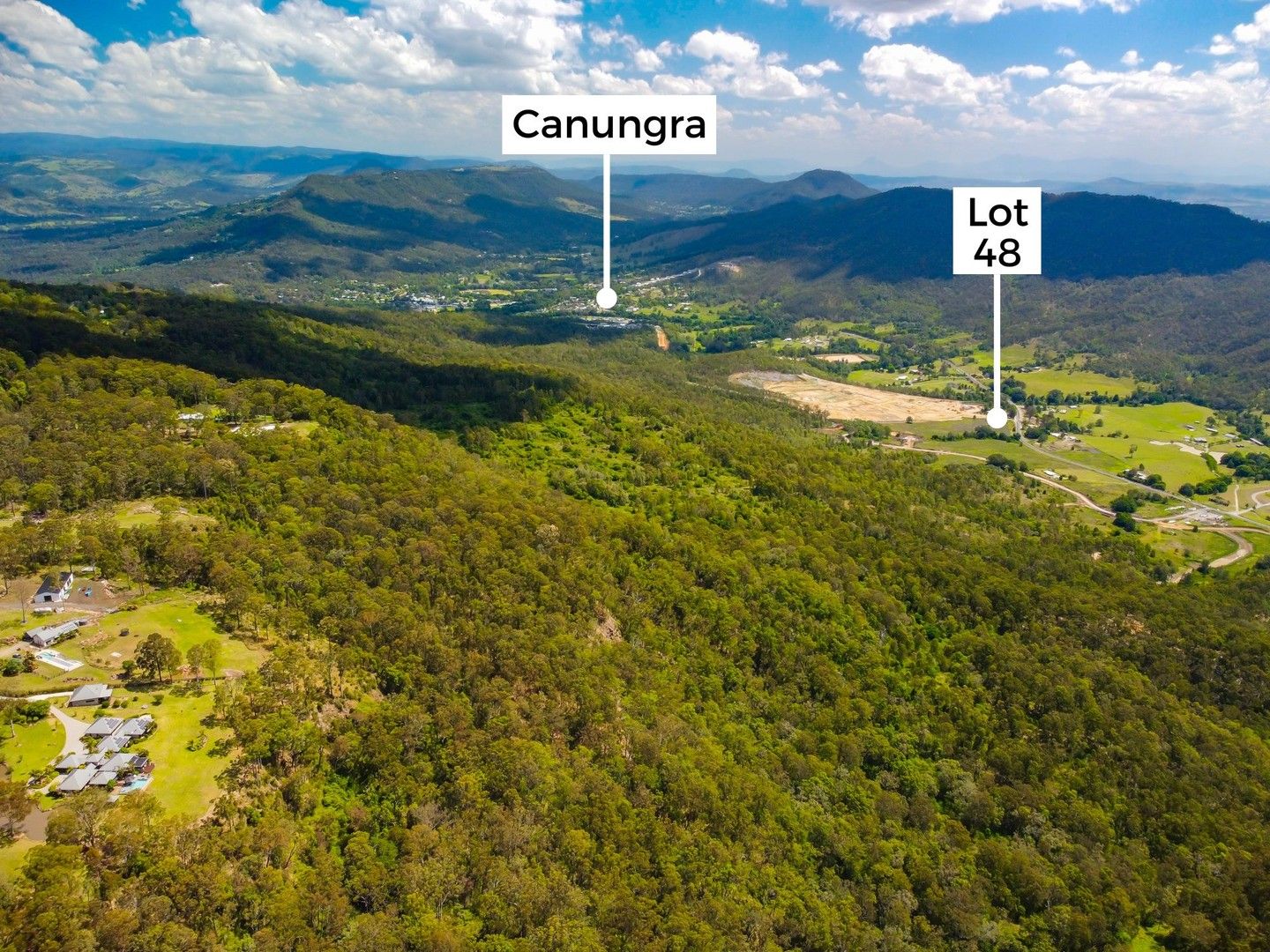 Vacant land in 48, 2558 Beaudesert Nerang Road, CANUNGRA QLD, 4275
