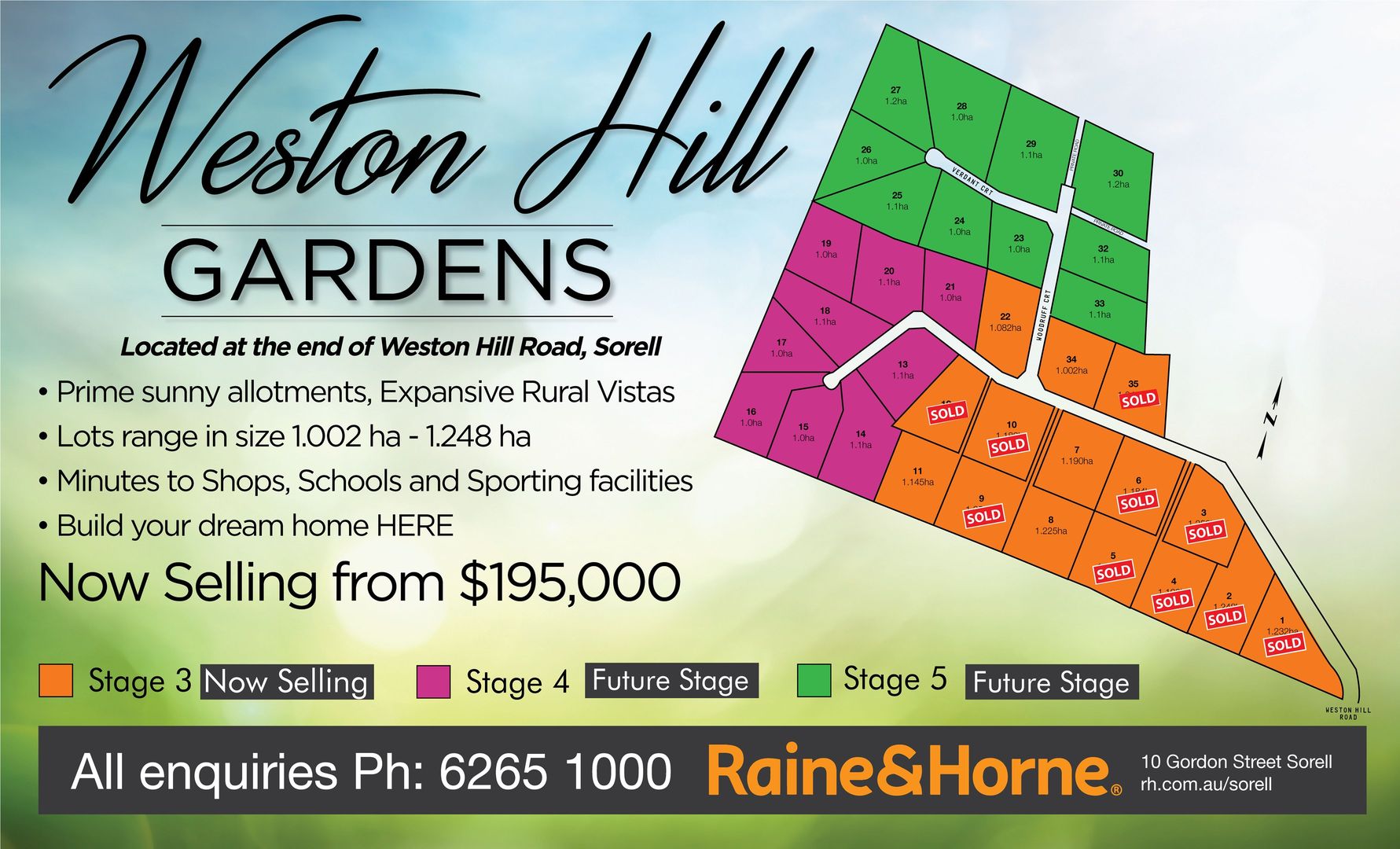 Lot 34 Weston Hill Gardens (off Weston Hill Road), Sorell TAS 7172, Image 1