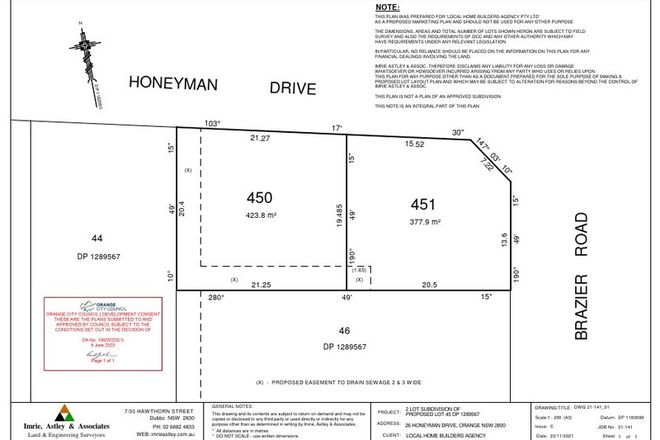 Picture of Lot 451 Honeyman Drive, ORANGE NSW 2800