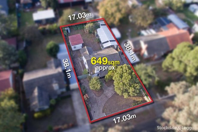 Picture of 46 Tobruk Avenue, HEIDELBERG WEST VIC 3081