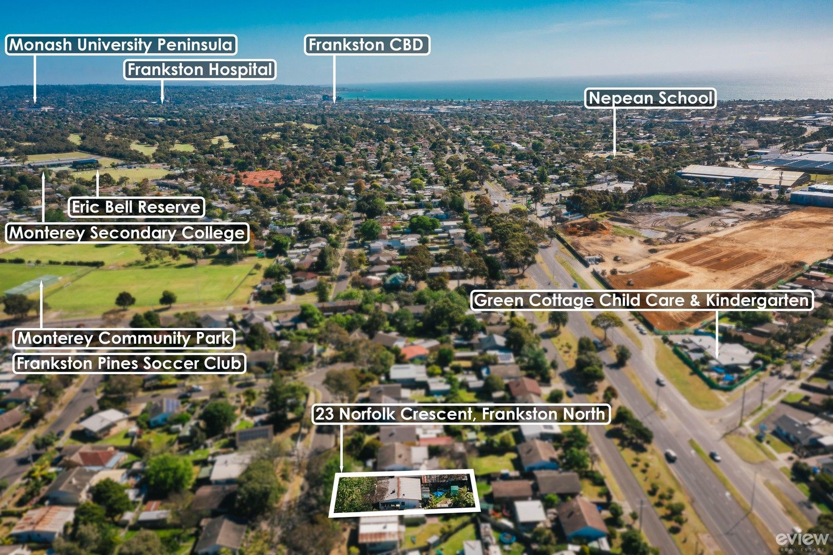 3 bedrooms House in 23 Norfolk Crescent FRANKSTON NORTH VIC, 3200