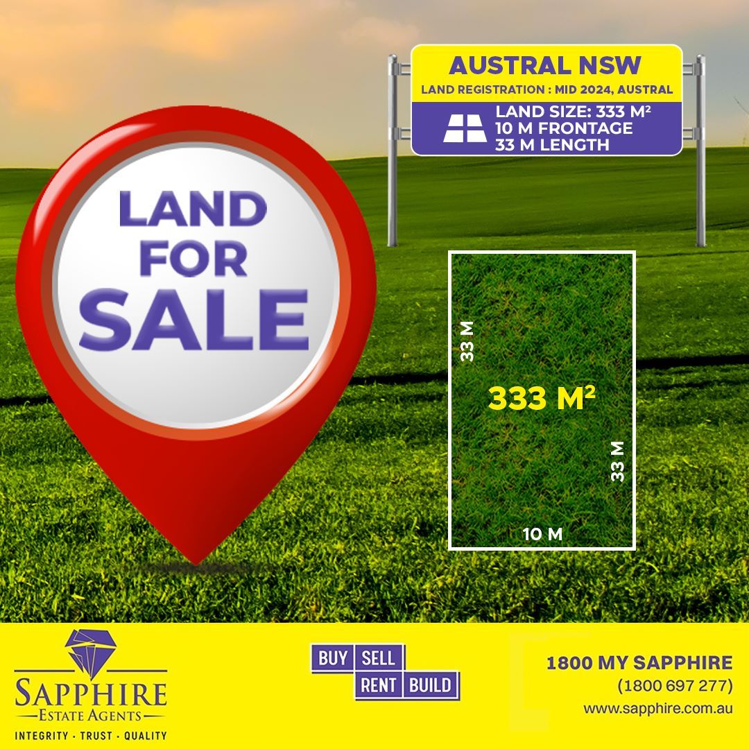 Vacant land in 101/65 Gunner Avenue, AUSTRAL NSW, 2179