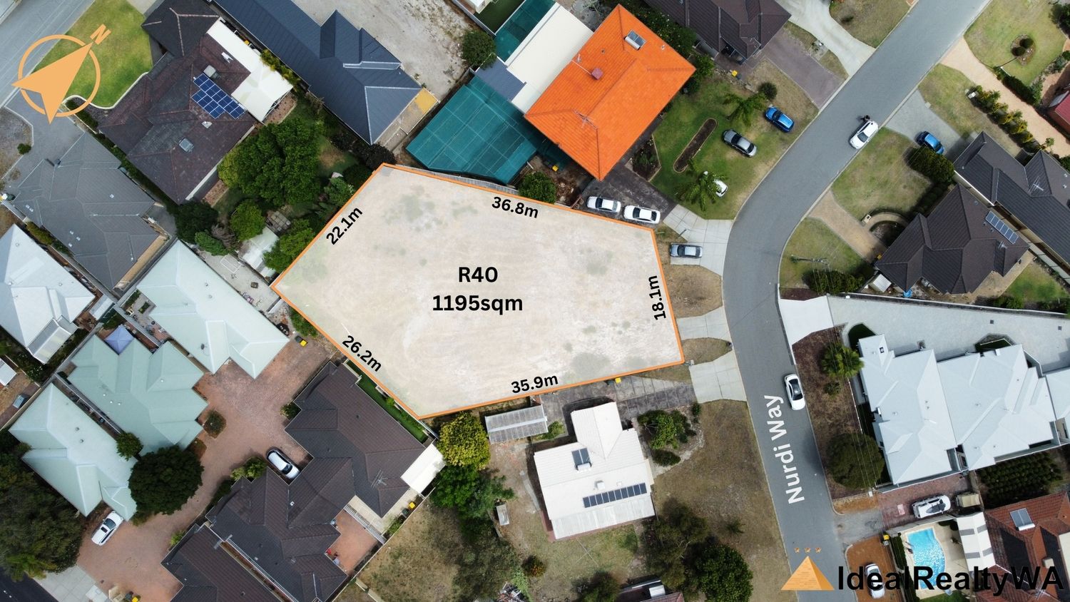 Vacant land in Lot 2/8 Nurdi Way, RIVERTON WA, 6148