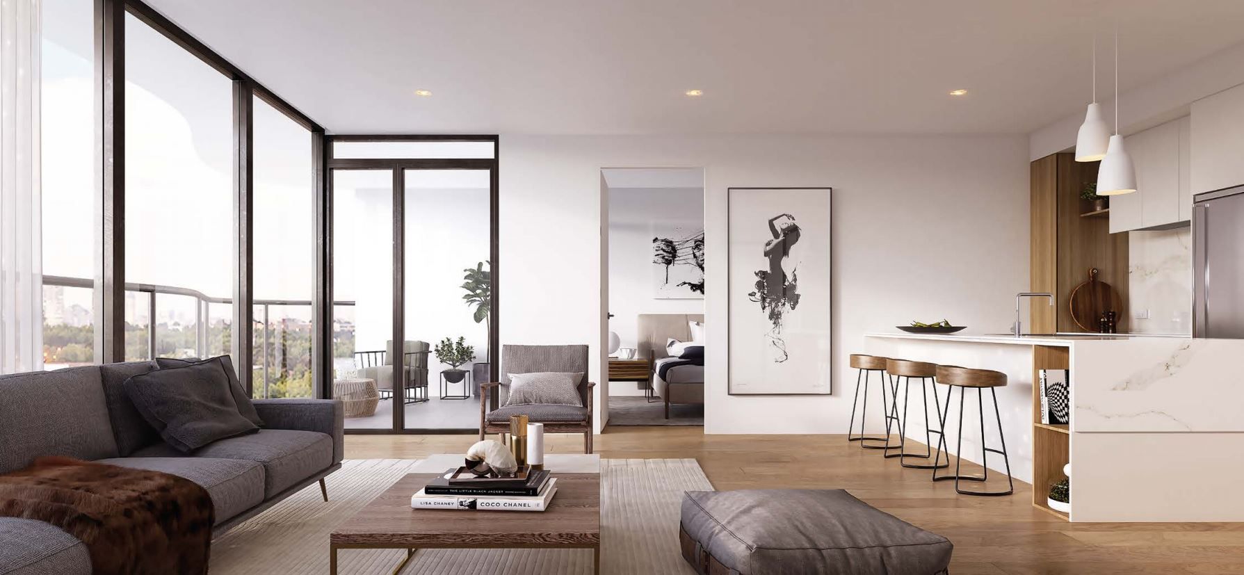 2 bedrooms New Apartments / Off the Plan in  CARNEGIE VIC, 3163