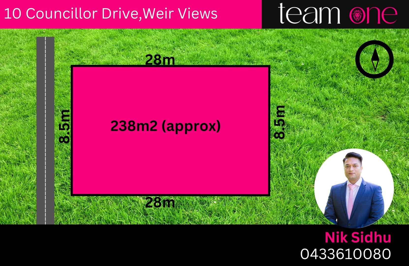 Vacant land in 10 Councillor Drive, WEIR VIEWS VIC, 3338