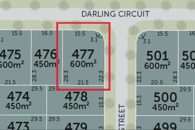 Picture of Lot 477 Darling Circuit, PLAINLAND QLD 4341