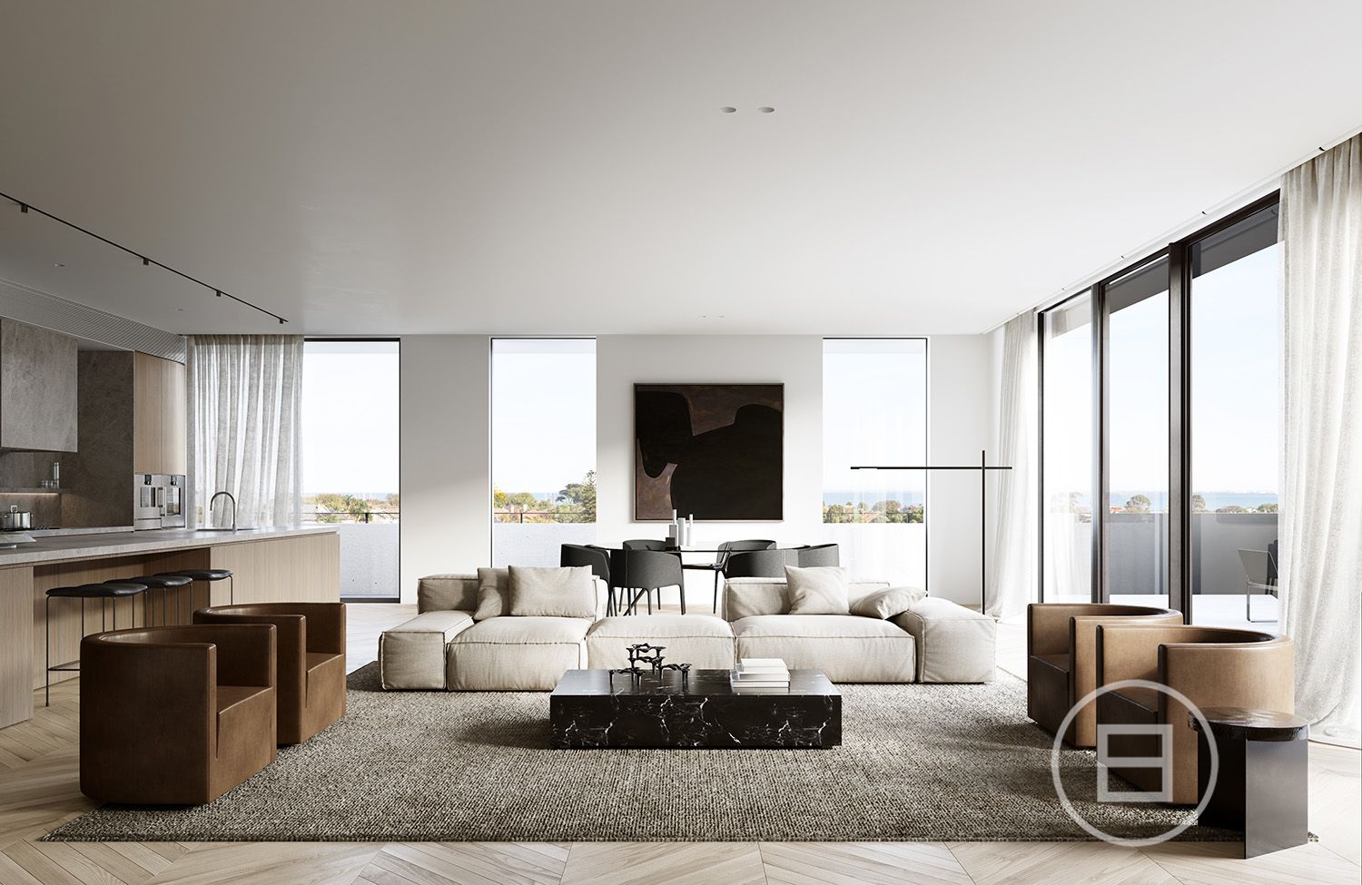 3 bedrooms New Apartments / Off the Plan in 4.05/83 Bay Street BRIGHTON VIC, 3186