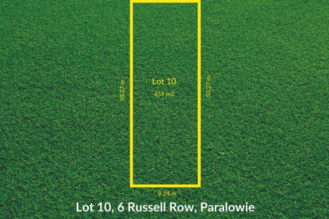 Picture of Lot 10/6 Russell Row, PARALOWIE SA 5108