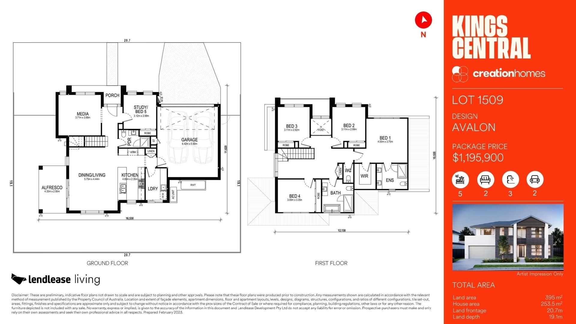 Creation Homes | Lot Spinifex Rd, Werrington NSW 2747, Image 1