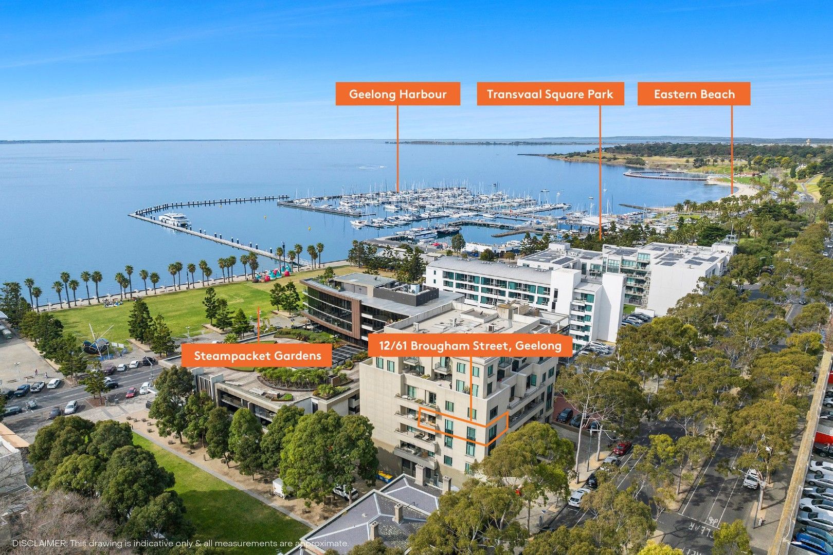 2 bedrooms Apartment / Unit / Flat in 12/61 Brougham Street GEELONG VIC, 3220