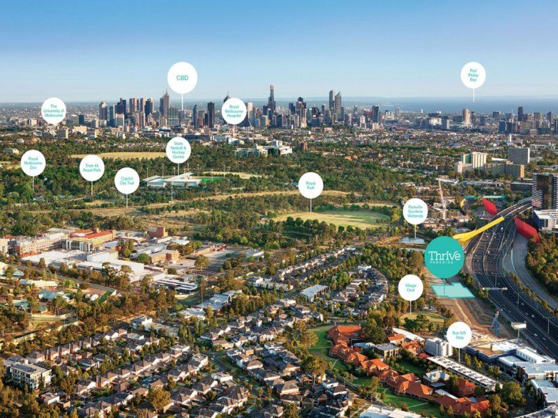 2 bedrooms Apartment / Unit / Flat in 802/61 Galada Avenue PARKVILLE VIC, 3052