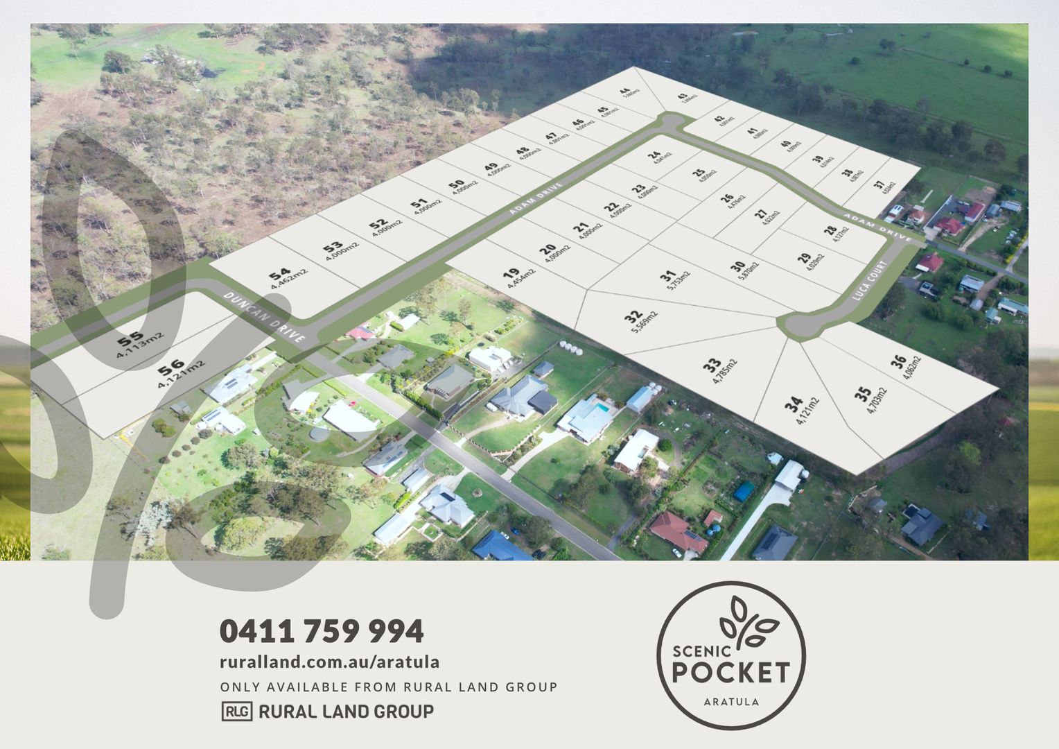 Lot 44 Adam Drive (Scenic Pocket Estate), Aratula QLD 4309, Image 1