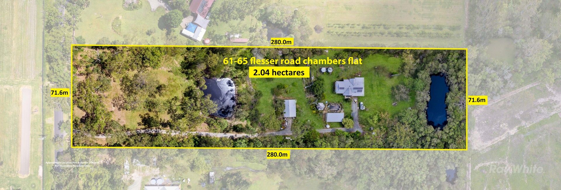 Vacant land in 61-65 Flesser Road, CHAMBERS FLAT QLD, 4133
