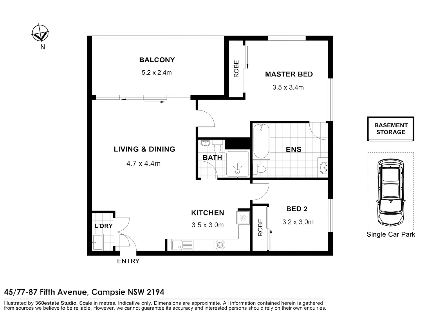 Additional image 9 of 45/77-87 Fifth Avenue, Campsie NSW 2194