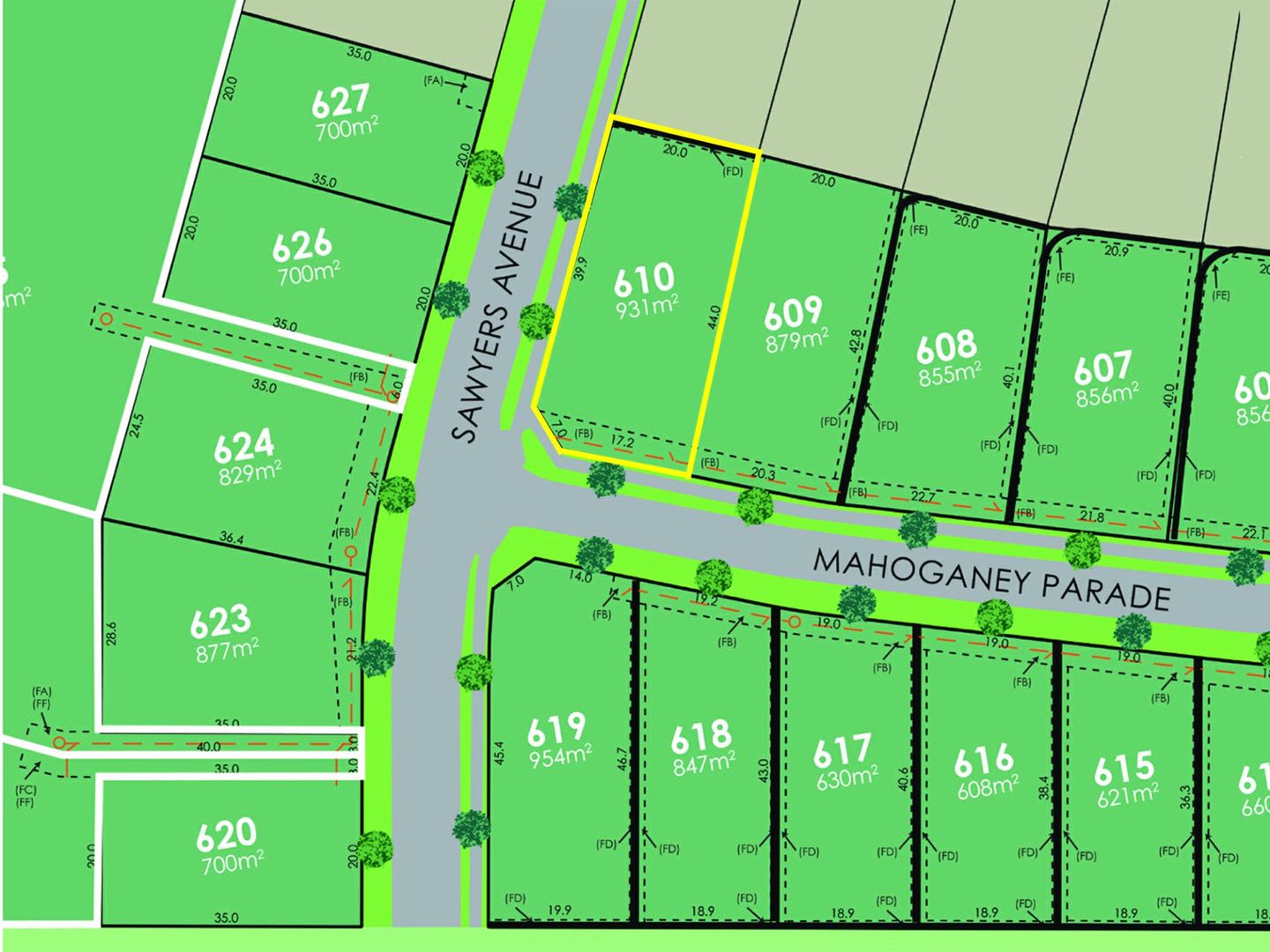 Lot 610 Eastwood Estate, Goonellabah NSW 2480 Domain