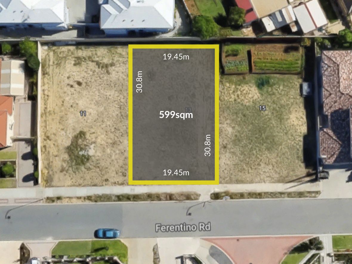 Vacant land in 13 Ferentino Road, STIRLING WA, 6021