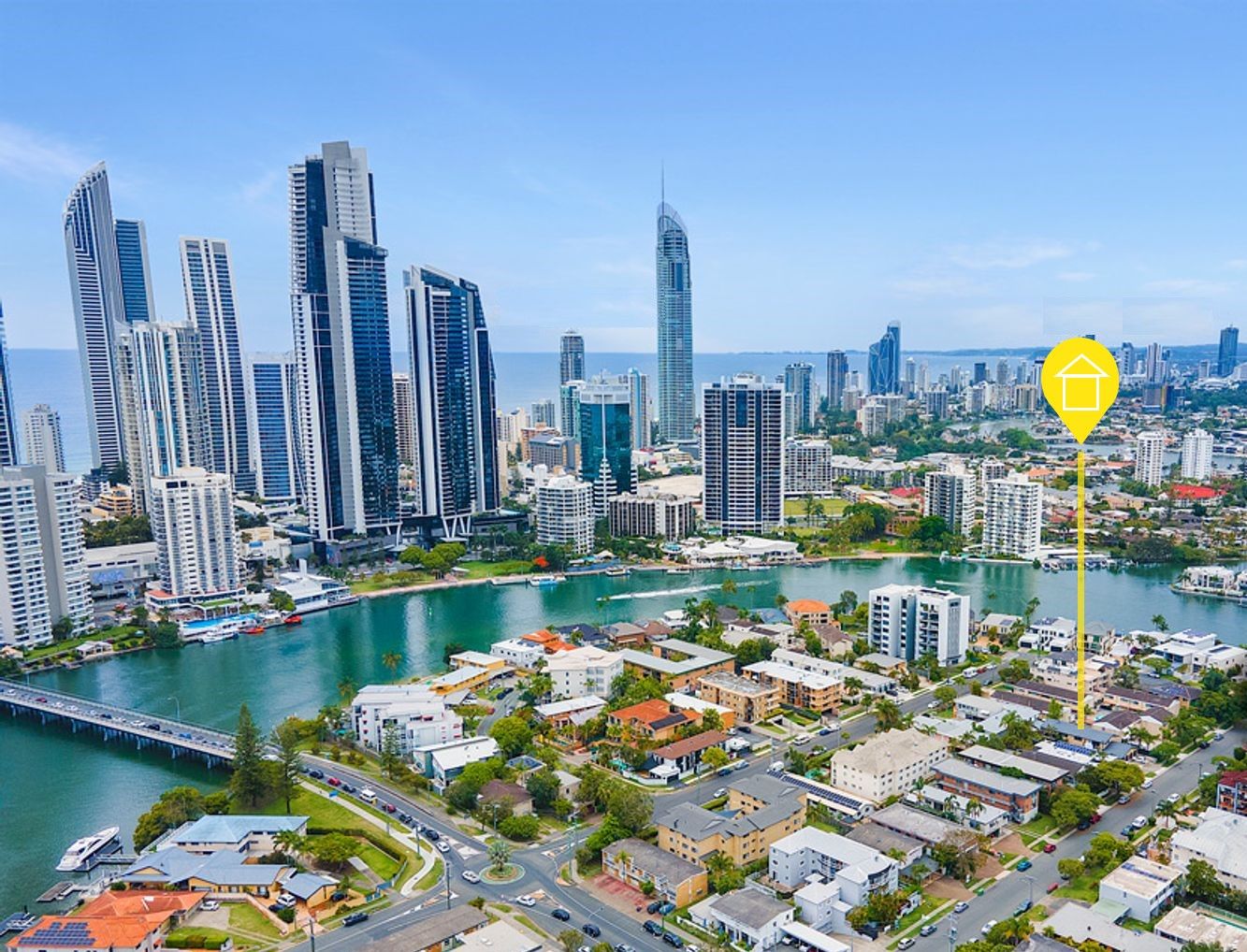 2 bedrooms Apartment / Unit / Flat in 4/9 Darrambal Street CHEVRON ISLAND QLD, 4217