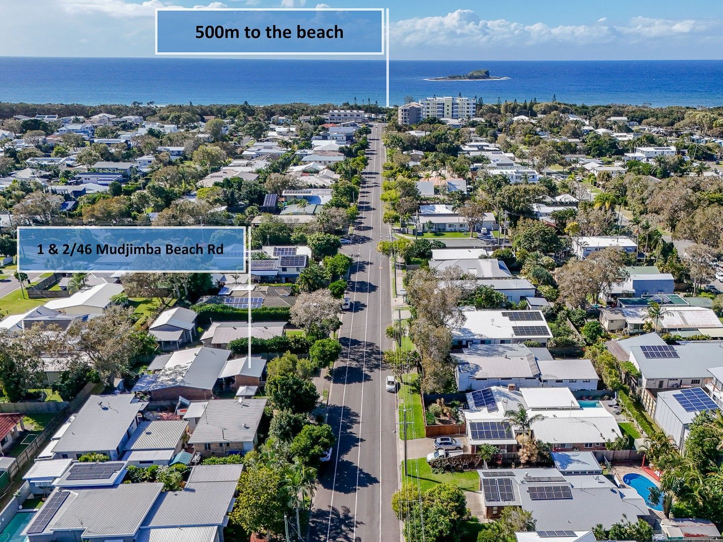 1 & 2/46 Mudjimba Beach Road, Mudjimba QLD 4564, Image 0