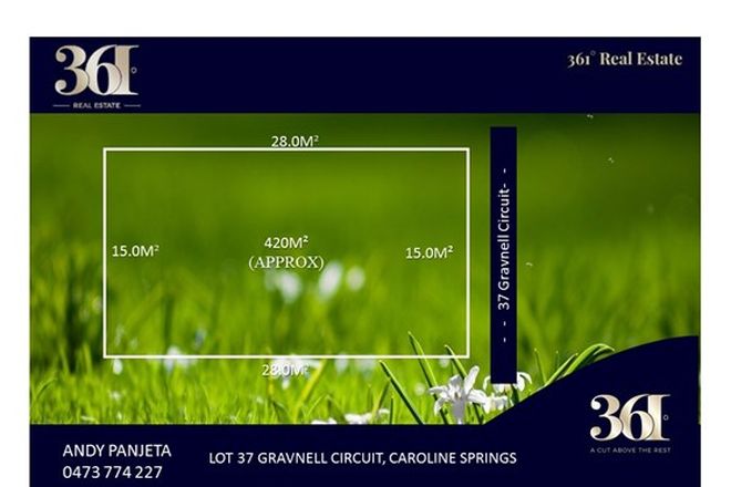 Picture of Lot 37 Gravnell Circuit, CAROLINE SPRINGS VIC 3023
