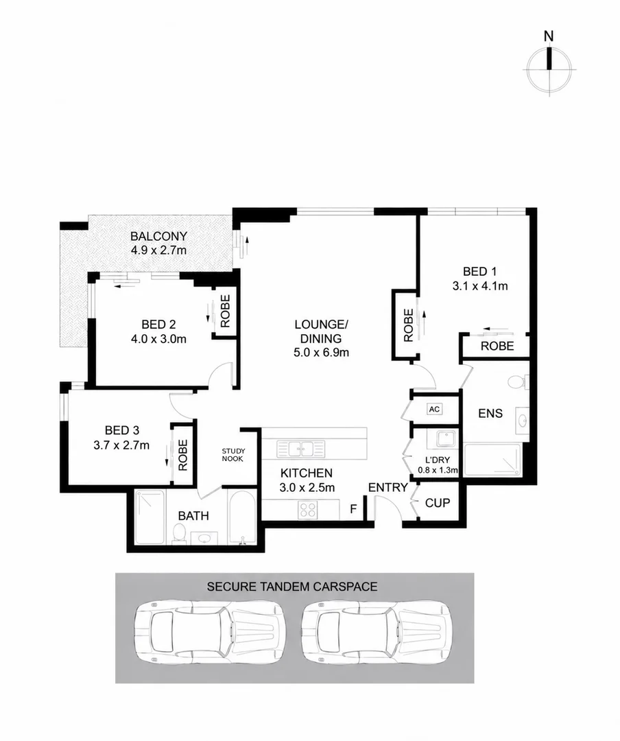 1301/43 Wilson Street, Botany NSW 2019 - Apartment For Rent | Domain
