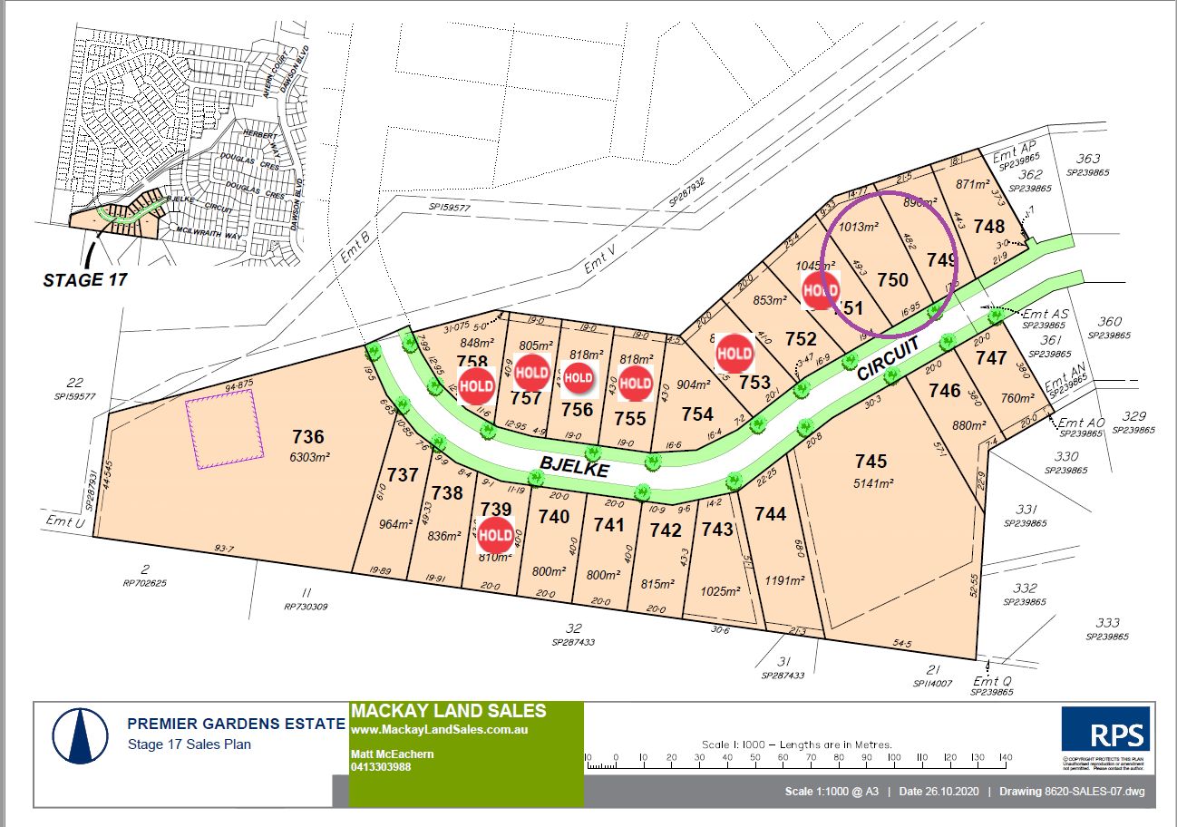 Vacant land in Lot 750 Bjelke Cct, RURAL VIEW QLD, 4740