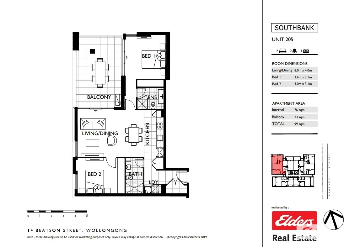 Additional image 6 of 205/14 Beatson Street, Wollongong NSW 2500