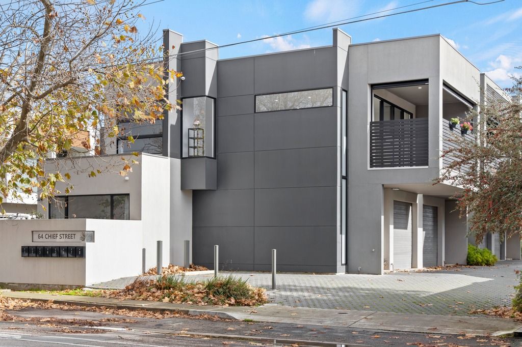 3 bedrooms Townhouse in 1/64 Chief Street BROMPTON SA, 5007